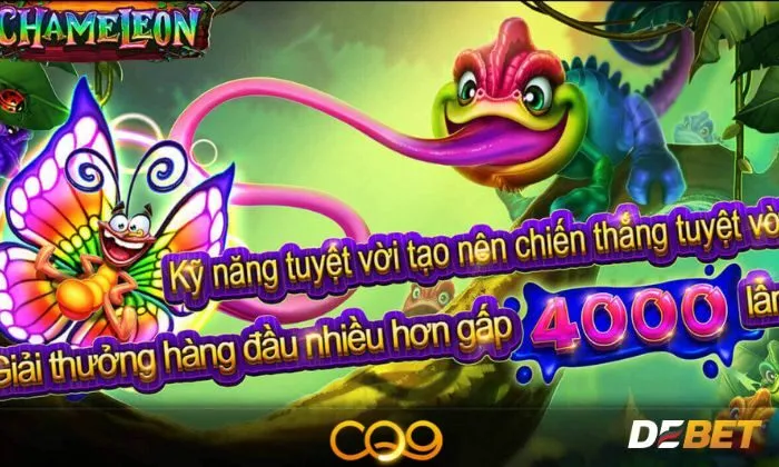 Khám phá nổ hũ Chameleon Debet đầy thú vị 