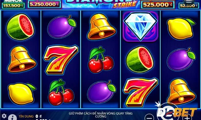 Cuộc Chiến Giành Kim Cương Debet là một slot game được nhiều người yêu thích