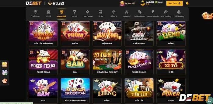 Casino trực tuyến Debet