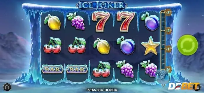 Thiết kế nổi bật của trò chơi Ice Joker Debet