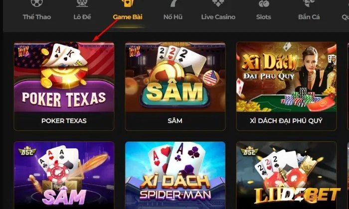 Các bước tham gia Poker Texas Debet nhanh chóng, dễ dàng