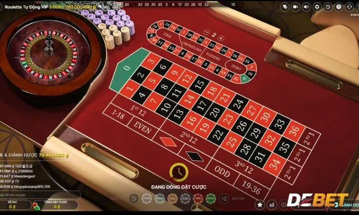 Khám phá RNG Roulette mới mẻ tại cổng game Debet