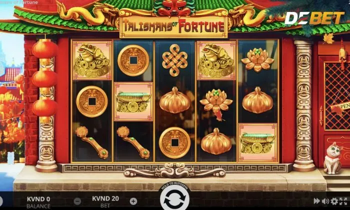 Tựa game Talismans of Fortune Debet thu hút người chơi nhờ vô số các ưu điểm